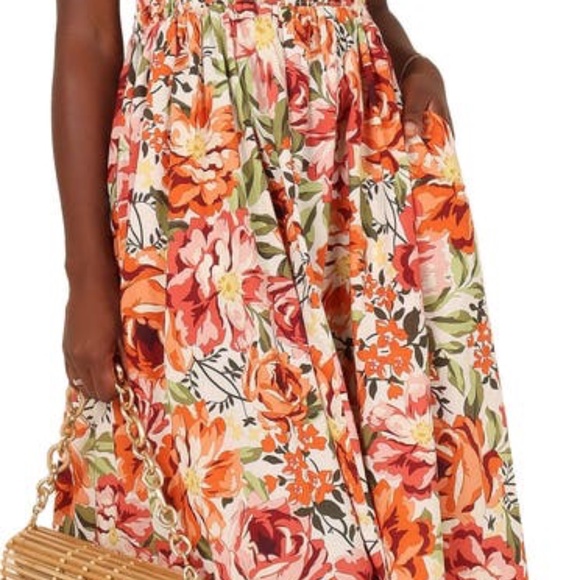 Madeira Cutout Halter Neck Maxi Sundress - Picture 2 of 11